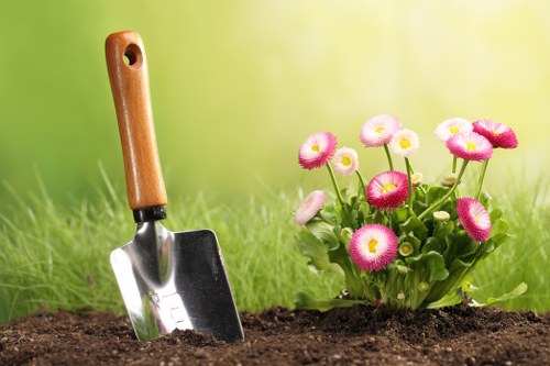 Tools used in garden clearance services